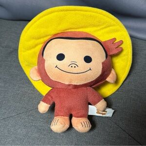 Curious George with Yellow Hat 7 inch Plush Toy